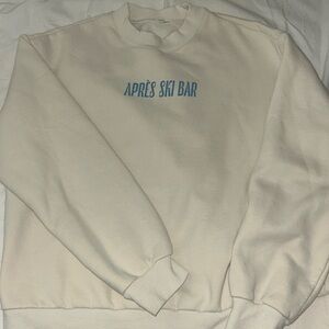 trendy sweatshirt in great condition! S/M